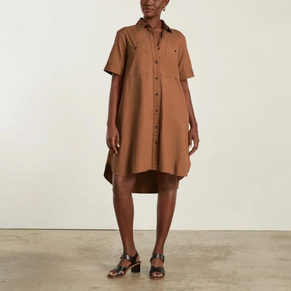 Womens Everlane Daytripper Dress Tawny
Brown Size Medium - Picture 3 of 4
